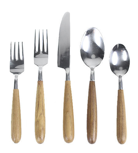 5 pc teak cutlery set | NYC Hotspot Find: Brook Farm General Store | meltingbutter.com